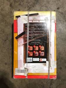 lot 54 image: Ideal Pet Products 7.25 in. x 13 in. Medium Ruff Weather Frame with Dual Flaps Dog and Pet Door Mount Door   Customer Returns See Pictures