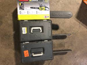 lot 57 image: Lot of Assorted Chainsaws Various Models and Conditions   Customer Returns See Pictures