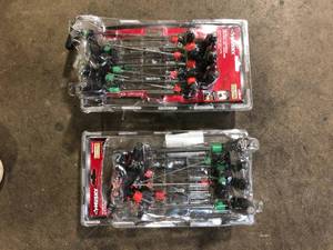 lot 61 image: Lot of  Husky 14-Piece T-Handle SAE & MM Hex Key Set   Customer Returns See Pictures