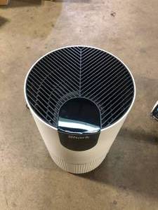 Shark True Console 500 sq. ft. HEPA Filter Air Purifier and Cleaner in Whites with Nanoseal, Cleansense IQ and Odor Lock    Customer Returns See Pictures