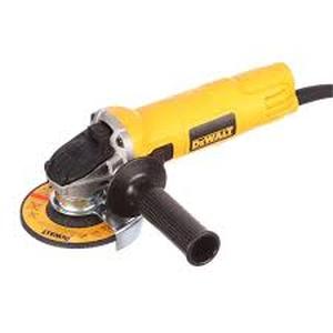 lot 47 image: DEWALT 7 Amp 4.5 in. Small Corded Angle Grinder with 1-Touch Guard  Customer Returns See Pictures