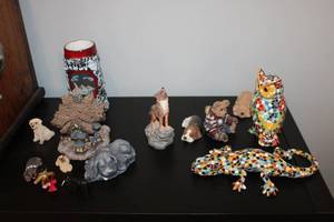 lot 92 image: Collection of Animal Figurines and Decorative Pieces