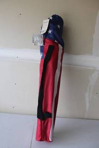 lot 316 image: Northwest Territory Stars and Stripes Armchair with Carry Bag