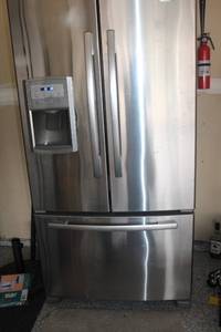 Whirlpool Stainless French Door Refrigerator with Bottom Freezer