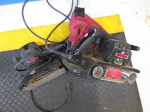 lot 211 image: Craftsman belt sander with sheet sa...