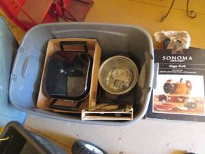 lot 244 image: Happy Trails Chili pot with lid, bo...
