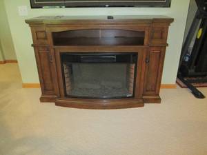 lot 15 image: Chimney Free electric fireplace wit...