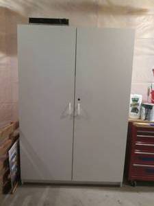 lot 47 image: Cabinet measuring 48 x 21 x 72 inch...