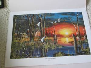 lot 104 image: Jim Hansel portfolio of unframed pr...