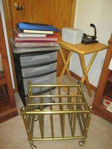 lot 131 image: Sterlite style 4-drawer organizer, ...