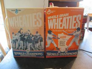 lot 146 image: 1987 & 1991 MN Twins World Series C...