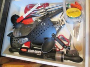 lot 337 image: Cooking and baking utensils and sup...
