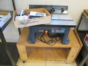 lot 178 image: Bosch RA1181 ROUTER table with Craf...