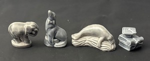 lot 160F image: Set of 4 Wade Whimsy Porcelain Miniature Figurines