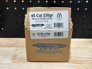lot 28 image: 45 Caliber .452 Bullets