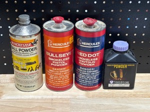 lot 29 image: Smokeless Powder Partially Used Containers