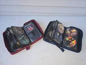 lot 35 image: 2 binders full of dvds