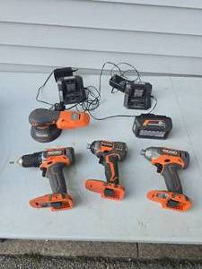 lot 45 image: rigid tool set
