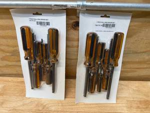 lot 102 image: Lot of 2 - 7 Piece Ball End Driver Set