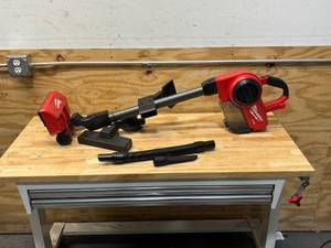 lot 64 image: MILWAUKEE M18 FUEL 18-Volt Lithium-Ion Brushless 0.25 Gal. Cordless Jobsite WetDry Vacuum (Vacuum-Only)