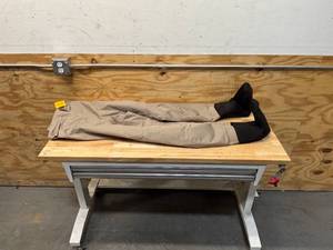 lot 65 image: CABELAS Cabelas Premium Breathable Stocking-Foot Pant Waders 2xl (open box)