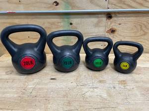 lot 122 image: Lot of 4 - Various Weights