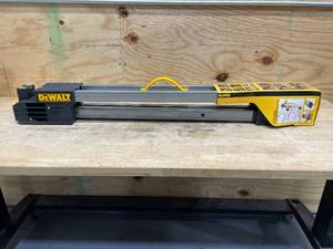 lot 140 image: DEWALT Metal Folding Sawhorse, 1000-Lb. Capacity, 44in.L x 4.72in.W x 5.31in.H, Model# DWST11155