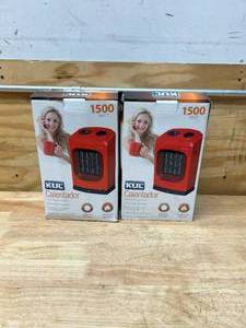 lot 228 image: KUL ceramic fan heater lot (2)