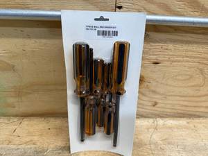 lot 185 image: 7 Piece Ball End Driver Set