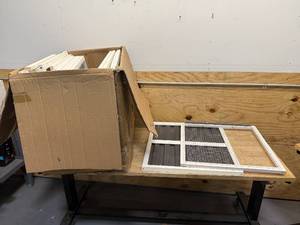 lot 217 image: Chicken Coop Parts