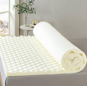 lot 260 image: ZINUS 2 Inch Copper Cooling Memory Foam Mattress Topper with Airflow Design, Twin