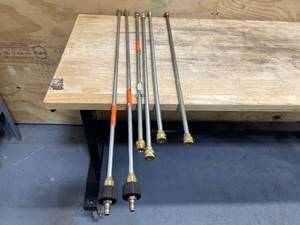 lot 267 image: Lot of 6 - Various Pressure Washer Wands