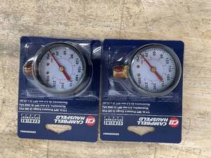 lot 268 image: Lot of 2 - Campbell Hausfeld Gauge 300 PSI 1 (GR002000AJ)