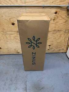 lot 18 image: ZINUS 4in. Gel Topper King