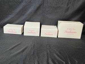 lot 44 image: Set of Department 56 Snowbunnies Figurines with Original Boxes