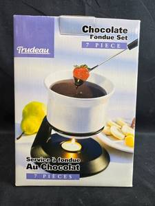 lot 69 image: Trudeau Chocolate Fondue Set in Box