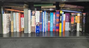 lot 165 image: Large Mixed Book Collection Featuring History, Novels, and Inspirational Titles