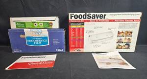 lot 169 image: FoodSaver VAC300 Vacuum Packaging System with FoodService Film and Accessories