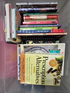 lot 363 image: Collection of Cookbooks, Health Guides, and Tea Books