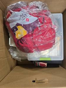 lot 368 image: Mixed Lot of Sewing Supplies and Craft Tools with Storage Bins