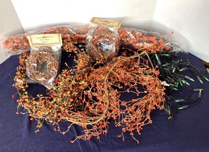 lot 26 image: Group of Autumn  Halloween Decor