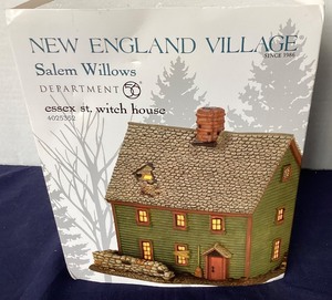 lot 33 image: Dept. 56 New England Village  Essex Street Witch House