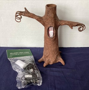 lot 57 image: Bethany LoweHalloween Owl Tree