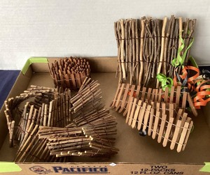 lot 91 image: Group of Dept. 56 and Other Fencing