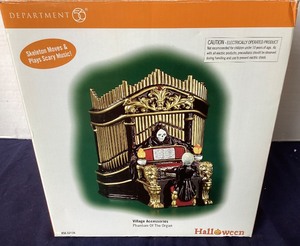 lot 98 image: Dept. 56 Halloween Phantom of the Organ