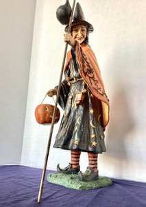 lot 143 image: Brittany Lowe Halloween Large Vintage Witch