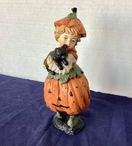 lot 144 image: Brittany Lowe Halloweeen Paige in Pumpkin Candy Container