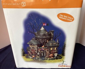 lot 165 image: Dept. 56 Halloween Castle Blackstone