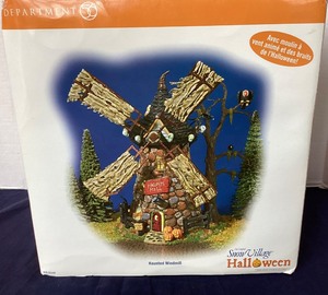 lot 155 image: Dept. 56 Halloween Haunted Windmill