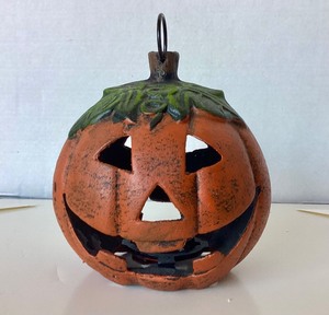 lot 245 image: Cast Iron Jack-o-Lantern